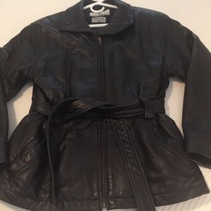 Danielle Martin Leather Jacket. size M